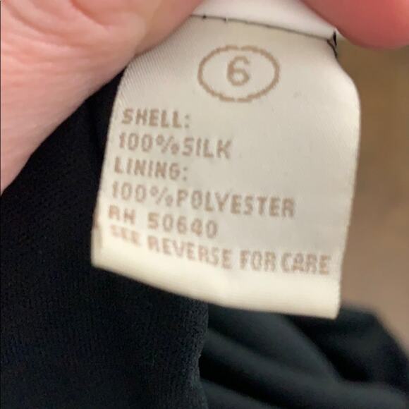 Jonathan Martin Brown Silk Embroidery A-Line Dress - Picture 5 of 6